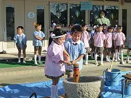 おもちつき