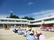 運動会の練習