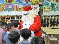 サンタクロースがやって来た！