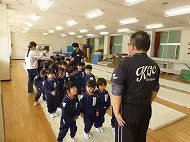 体育　始りました