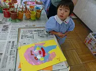 絵画　制作　集いに向けて
