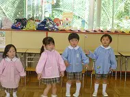 バナナ体操　園庭あそび　給食