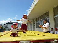 体育あそび　植え付け　トライやる・ウィーク