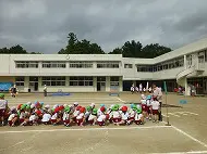 運動会の練習